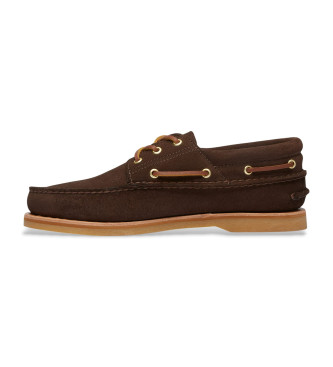 Timberland N�uticos Crafted en ante marr�n oscuro