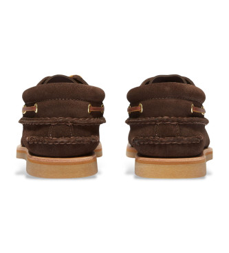 Timberland N�uticos Crafted en ante marr�n oscuro