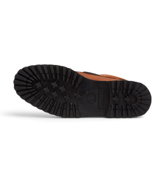Timberland Náuticos de 3 ojales cosidos a mano Authentic marrón