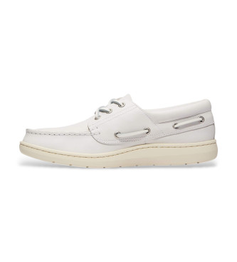 Timberland Usnjeni čevlji Nautic Portofino Pier white