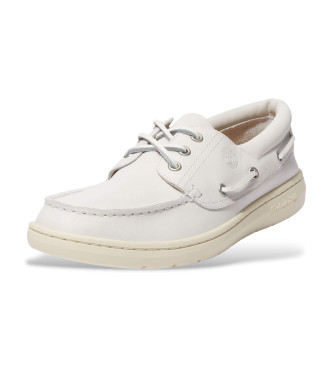 Timberland Usnjeni čevlji Nautic Portofino Pier white