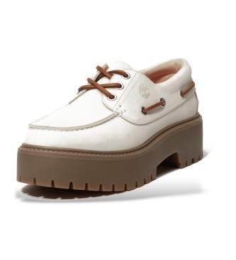 Timberland Stone Street btskor med 3 ljetter fr damer i grtt