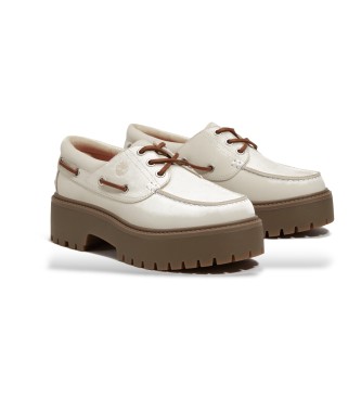 Timberland Stone Street btskor med 3 ljetter fr damer i grtt