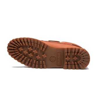 Timberland Avtentični usnjeni čolnarski čevlji rdeča