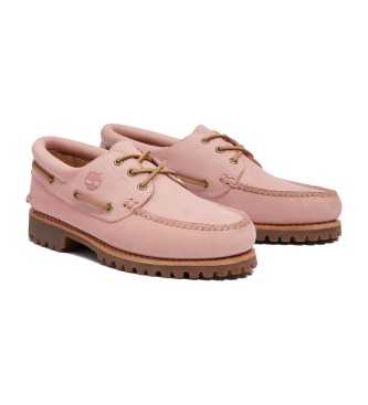 Timberland Verodostojni roza usnjeni čevlji za čoln