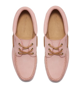 Timberland Verodostojni roza usnjeni čevlji za čoln