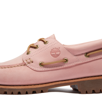 Timberland Verodostojni roza usnjeni čevlji za čoln