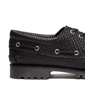 Timberland Authentic Leder Bootsschuhe schwarz