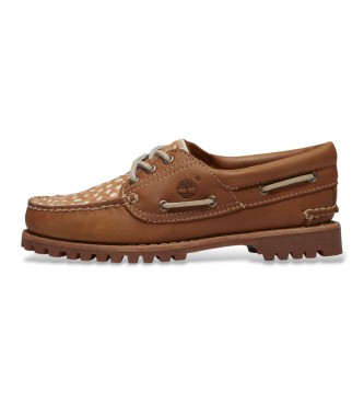 Timberland Mocassini nautici in pelle Authentic marrone