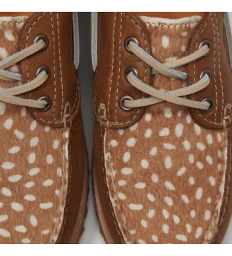 Timberland Mocassini nautici in pelle Authentic marrone