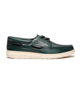 Timberland Usnjeni čevlji Nautic Portofino Pier green