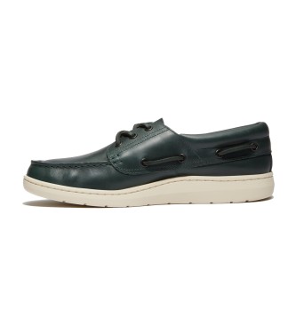 Timberland Usnjeni čevlji Nautic Portofino Pier green