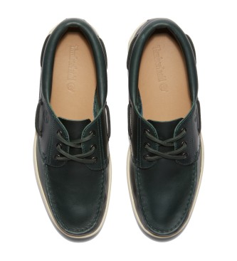 Timberland Usnjeni čevlji Nautic Portofino Pier green