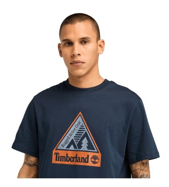 Timberland T-shirt met graphic op de voorkant genspireerd op de maritieme buitenactiviteiten