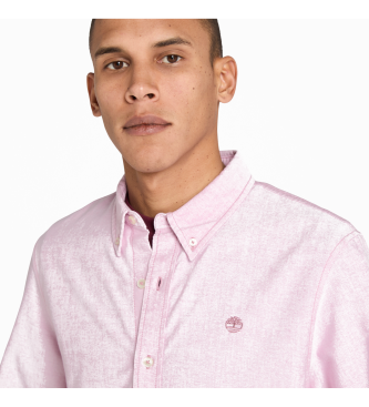 Timberland Lyserd Oxford-skjorte