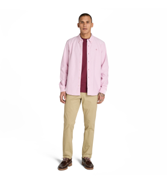 Timberland Lyserd Oxford-skjorte