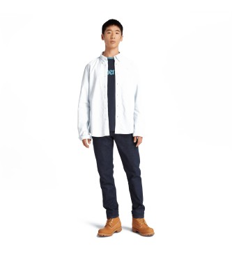 Timberland Chemise oxford bleue  manches longues