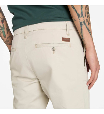 Timberland Hlače Claremont twill chino sive barve