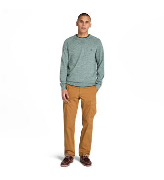 Timberland Pantaloni cargo in twill marrone Brookline