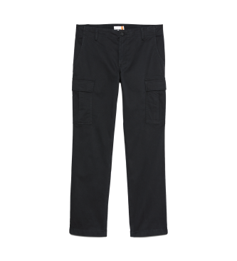 Timberland Pantaln cargo de sarga Brookline negro