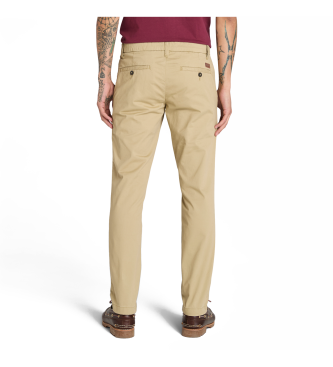 Timberland Hlače chino Claremont v bež barvi