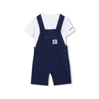 Timberland Dungarees+Blue T-shirt