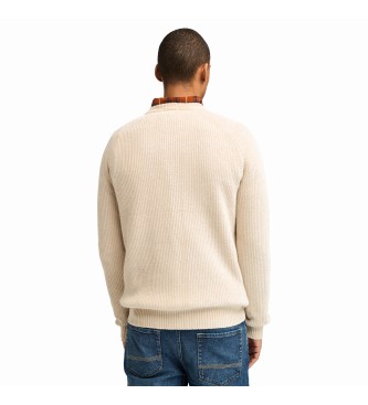 Timberland Phillips Brook Pullover mit beigen Raglanrmeln