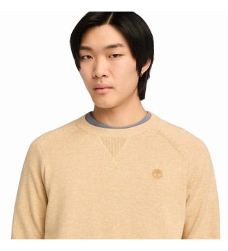 Timberland Phillips Brook Pullover mit beigen Raglanrmeln