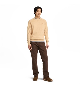 Timberland Phillips Brook Pullover mit beigen Raglanrmeln