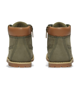 Timberland Botines de Piel Pokey Pine verde