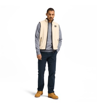 Timberland Gilet in pile beige