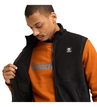 Timberland Schwarze Fleece-Weste