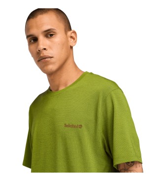 Timberland Camiseta de manga corta de secado rpido de polar Polartec verde 