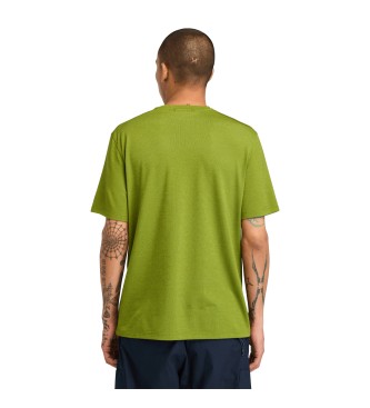 Timberland Camiseta de manga corta de secado rpido de polar Polartec verde 