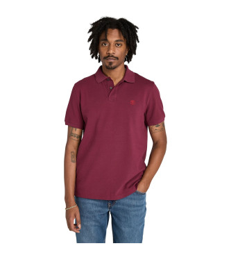 Timberland Millers River bourgognefarvet poloshirt