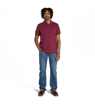 Timberland Millers River bourgognefarvet poloshirt