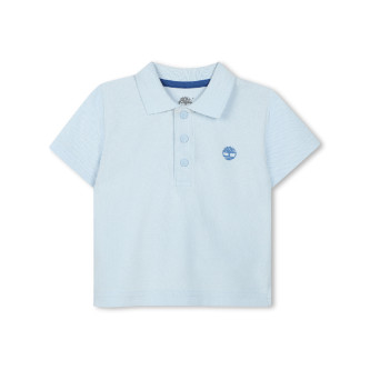 Timberland Blauwe polo met korte mouwen