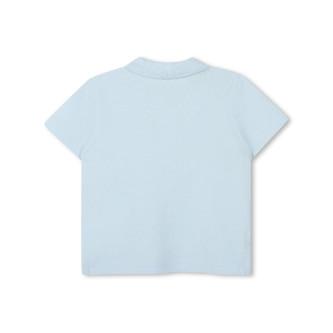Timberland Blauwe polo met korte mouwen