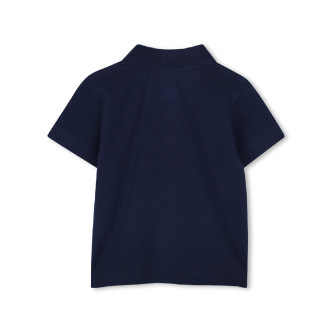 Timberland Blauwe polo met korte mouwen