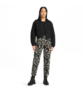 Timberland Pantaln estampado negro