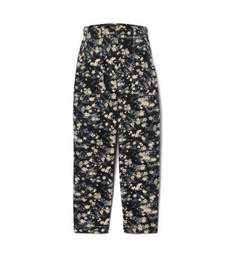 Timberland Pantaln estampado negro