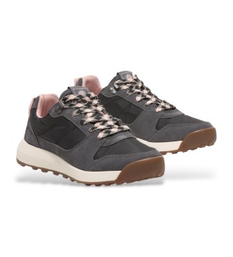 Timberland Retro Swift Low baskets en cuir noir