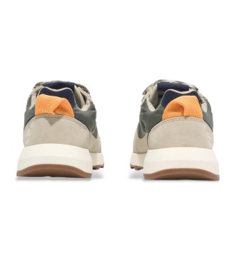 Timberland Sneaker retr Swift Low in pelle grigia