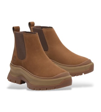 Timberland Roxie Lane bottines chelsea en cuir marron