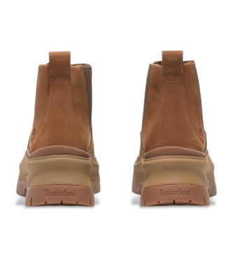 Timberland Botins chelsea Roxie Lane em pele castanha