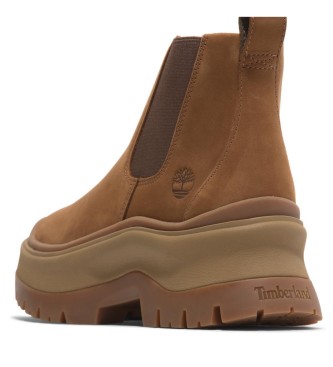 Timberland Botins chelsea Roxie Lane em pele castanha