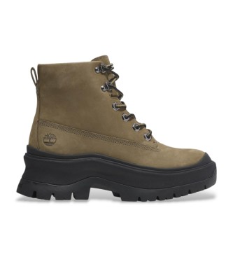 Timberland Roxie Lane zeleni usnjeni gležnjarji