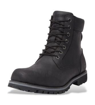 Timberland Stivali in pelle resistenti e impermeabili, neri