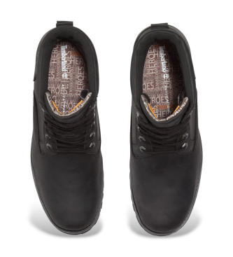 Timberland Stivali in pelle resistenti e impermeabili, neri