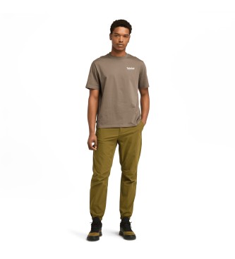 Timberland Rugged Active Gear Rckengrafik-T-Shirt braun